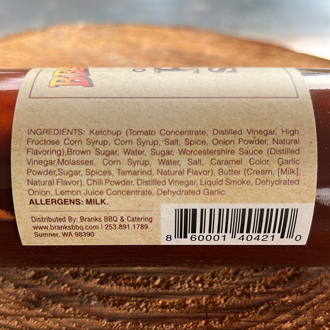 BBQ Sauce - 12oz